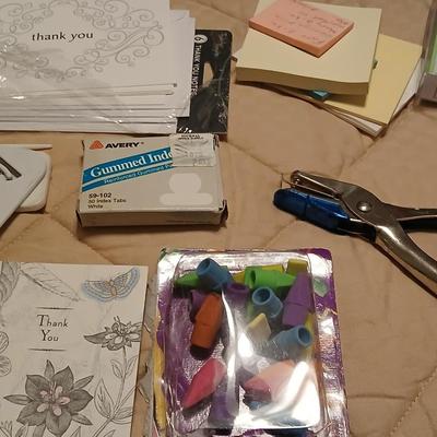 Home office supplies - 3 ring binders - envelopes - and much more