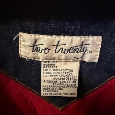 Two twenty size 2xlarge
