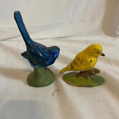 Bird Cage With Faux Birds (S-MG)