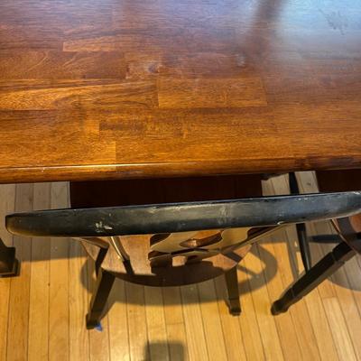 Dining Table, Four Chairs & Bench (S-MG)