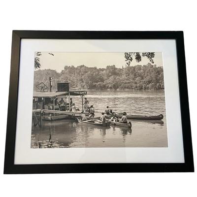 140 Vintage 1942 Black & White Photograph Refreshment Barge Potomac, DC