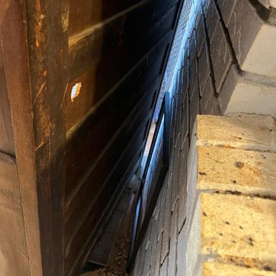 Oak Step Back Cabinet (S-MG)