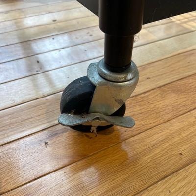 Black Metal Rolling Shelf (S-MG)