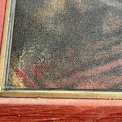 Wooden Framed Portrait (S-MG)