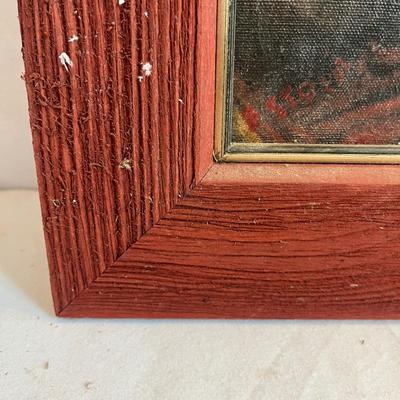 Wooden Framed Portrait (S-MG)