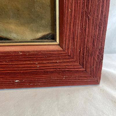 Wooden Framed Portrait (S-MG)