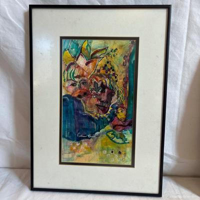 Eileen Ross Original Artwork in Metal Frames (S-MG)