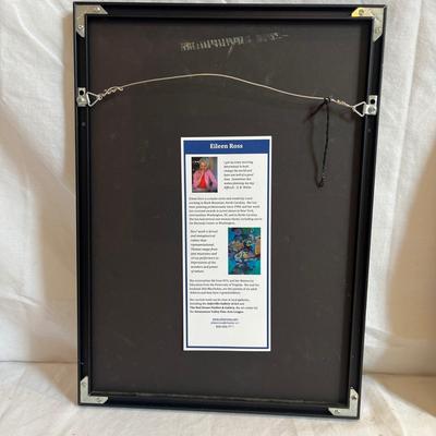 Eileen Ross Original Artwork in Metal Frames (S-MG)