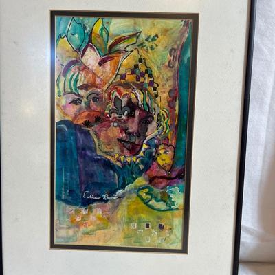 Eileen Ross Original Artwork in Metal Frames (S-MG)