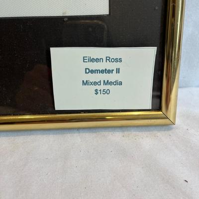 Eileen Ross Original Artwork in Metal Frames (S-MG)