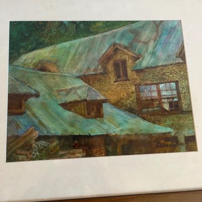 'Roomy' Original Painting by Sara Le Van, Black Mountain Artist (S-MG)