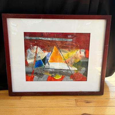 Astronomy Themed Original Art by Eileen Ross: 'Big Bang' & 'Cosmic Wink' (S-MG)