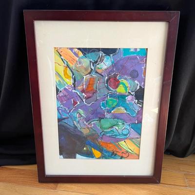 Astronomy Themed Original Art by Eileen Ross: 'Big Bang' & 'Cosmic Wink' (S-MG)