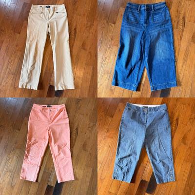 Calvin Klein, Talbots, Orvis, and Other Women’s Pants and Capris- Sizes 10-12 (PB-DZ)