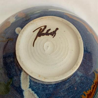 Handmade Pottery Plates & Bowls incl. Local Mangum (K-HS)