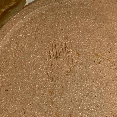 Handmade Pottery Plates & Bowls incl. Local Mangum (K-HS)