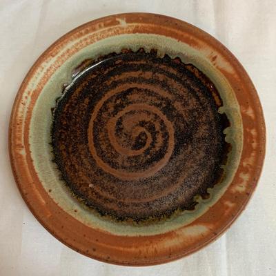 Handmade Pottery Plates & Bowls incl. Local Mangum (K-HS)