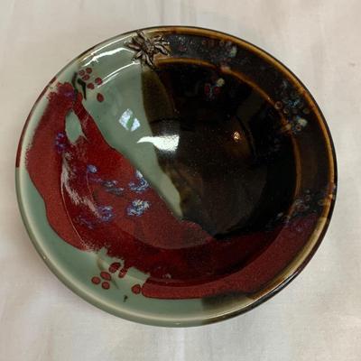 Handmade Pottery Plates & Bowls incl. Local Mangum (K-HS)
