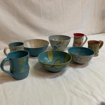 Babula Pottery Collection of Bowls & Mugs (K-HS)