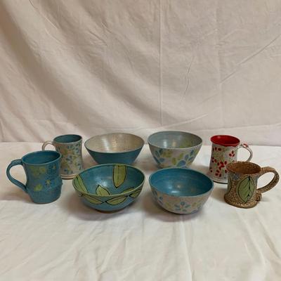Babula Pottery Collection of Bowls & Mugs (K-HS)