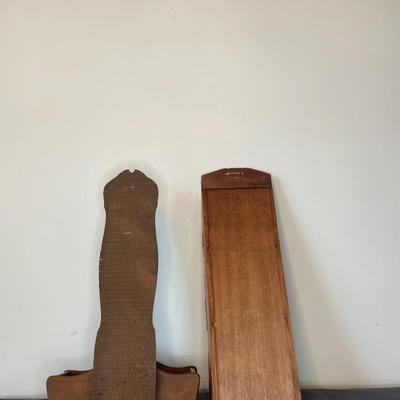 Hand Carved Letter/ Mail/ Bil Organizers