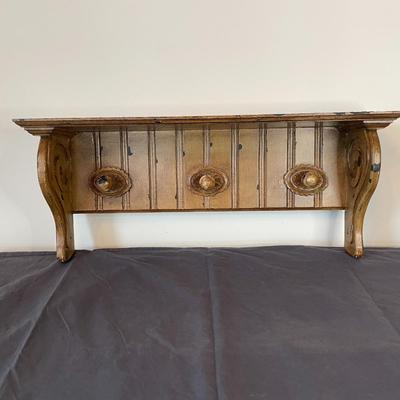 Rustic Wooden Coat Hook