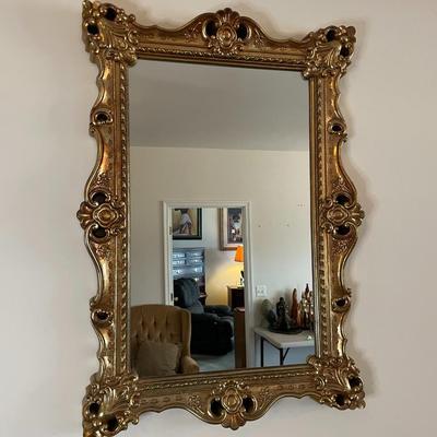 Gilt Gold Framed Mirror