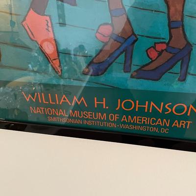 Jazz Dance by William H. Johnson Framed Art