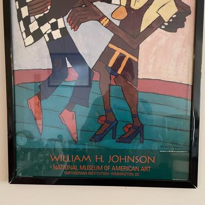 Jazz Dance by William H. Johnson Framed Art