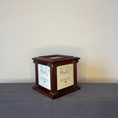 Bombay Company Wood Photo Cube