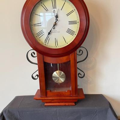 Crown Court Quartz Westminster Chime Wall Clock
