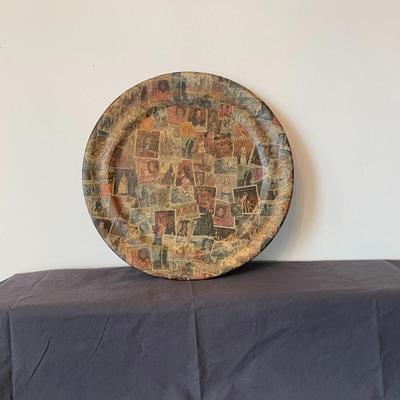 Vintage Hand Made decorative Plates.