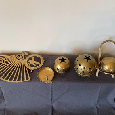 Assorted Brass Items