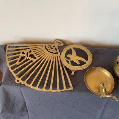 Assorted Brass Items