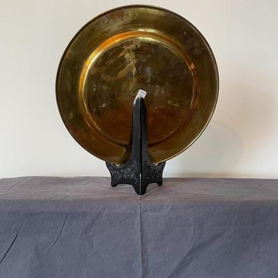 Decorative Brass Charger Plate