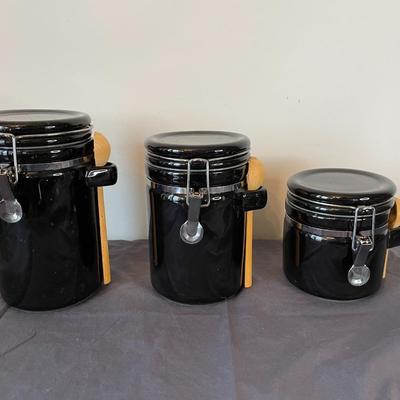 3PC Anchor Hocking Home Collection Canister Set