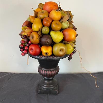 Vintage Fruit Topiary Tabletop Decoration.
