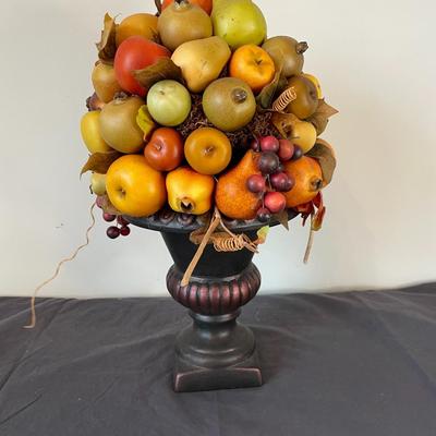 Vintage Fruit Topiary Tabletop Decoration.