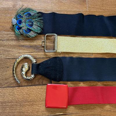 Multi-Colored Funky Belts and Beaded Purses (PB-DZ)