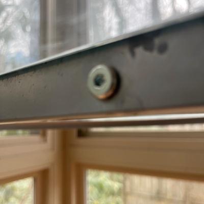 Glass & Metal Desk (S-MG)