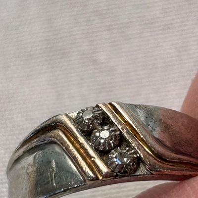 “Enduring Love” Bradford Exchange Men’s Diamond Ring (ST-BB)