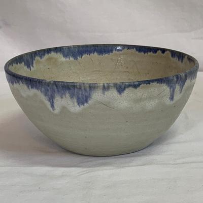 Blue Hued Signed Handmade Pottery (K-HS)