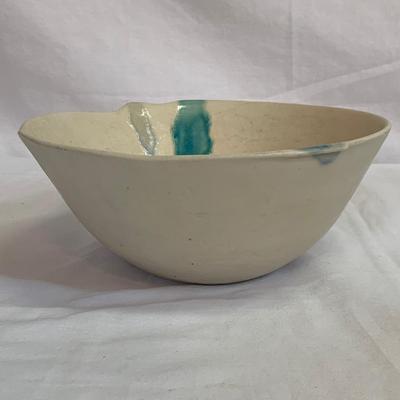Blue Hued Signed Handmade Pottery (K-HS)