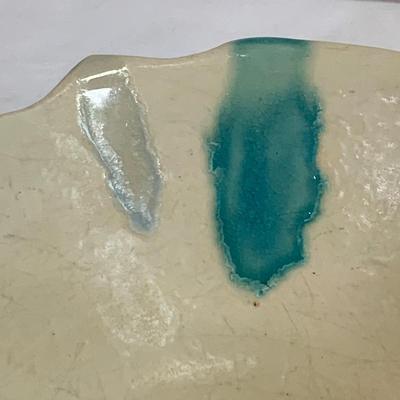 Blue Hued Signed Handmade Pottery (K-HS)