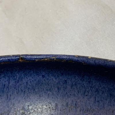 Blue Hued Signed Handmade Pottery (K-HS)