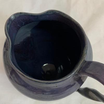 Blue Hued Signed Handmade Pottery (K-HS)