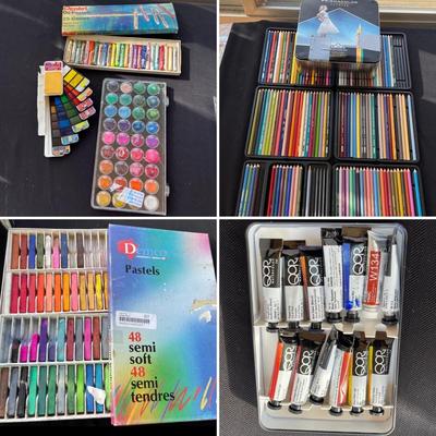 Paints, Pencils, Watercolors & Paint Palettes (S-MG)