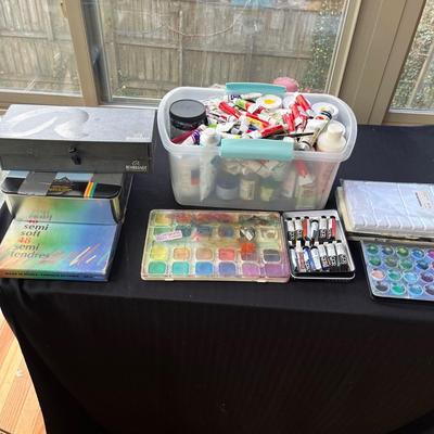 Paints, Pencils, Watercolors & Paint Palettes (S-MG)