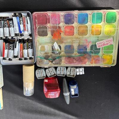 Paints, Pencils, Watercolors & Paint Palettes (S-MG)