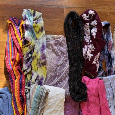 Pashmina, Silk and Other Scarves (PB-DZ)